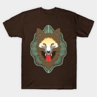 Polygonal  Wolf T-Shirt